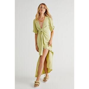 New Free People Vintage Summer Midi Dress X-SMALL